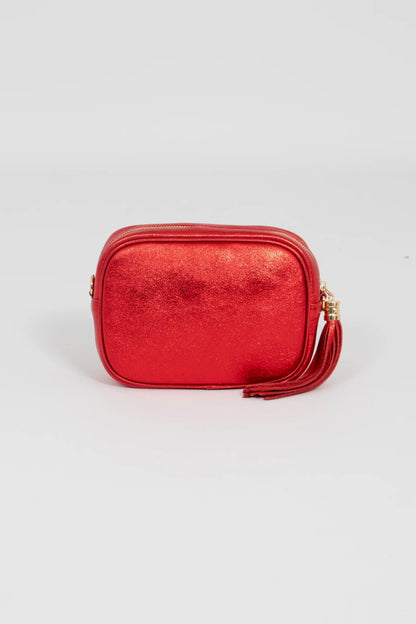 Leather Crossbody Camera Bag