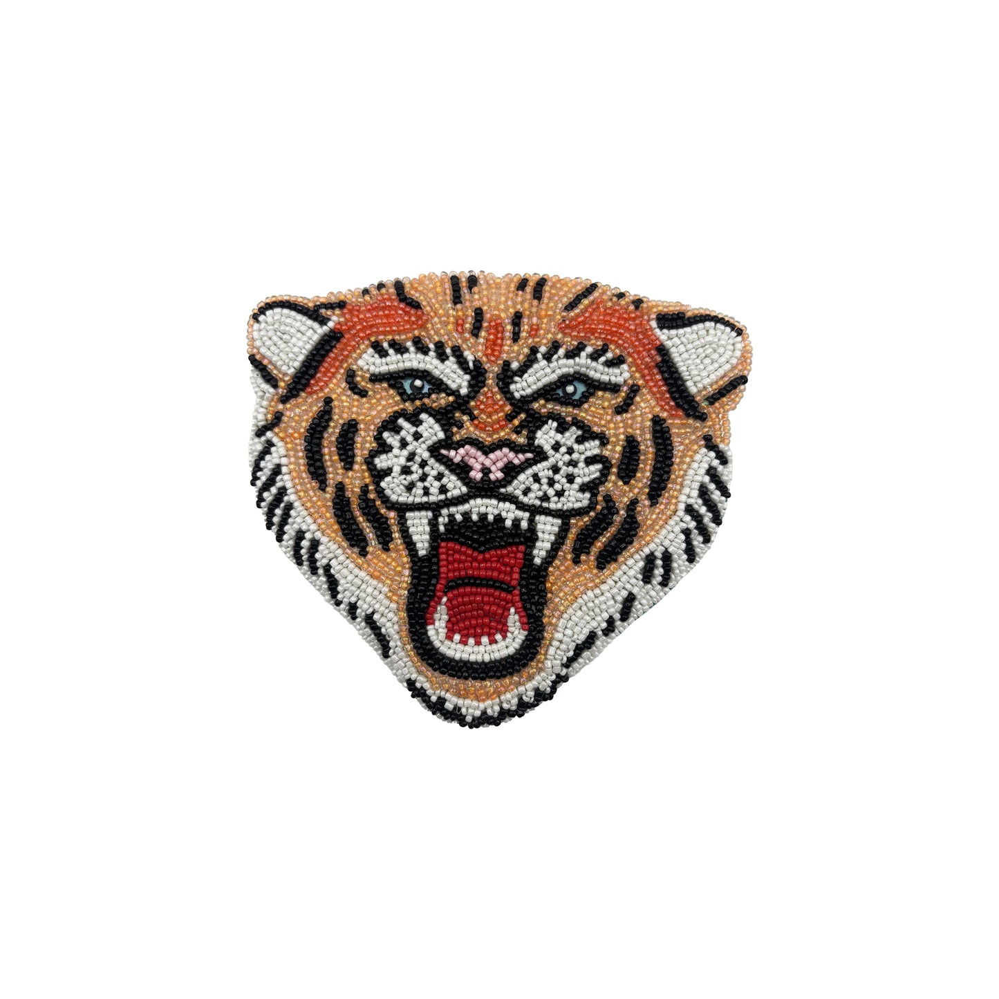 Beaded Tiger Coin Purse