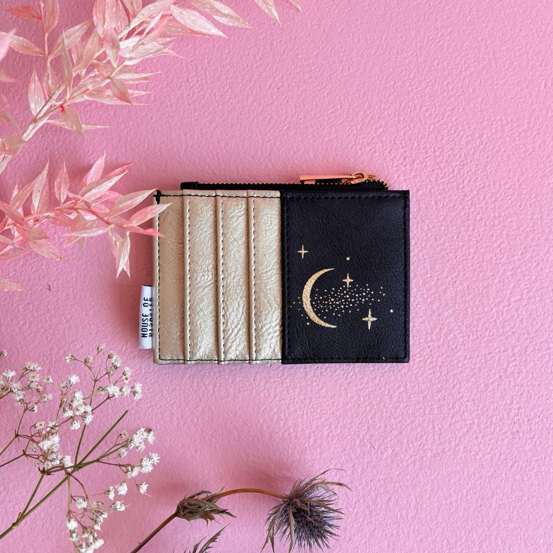 Celestial Coin & Card Purse