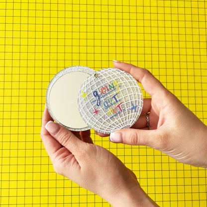 Going Out Out Compact Mirror