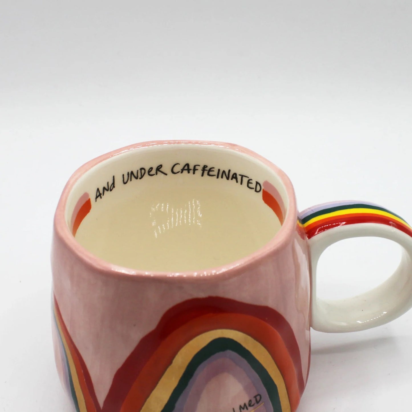 Overwhelmed & Under Caffeinated Mug