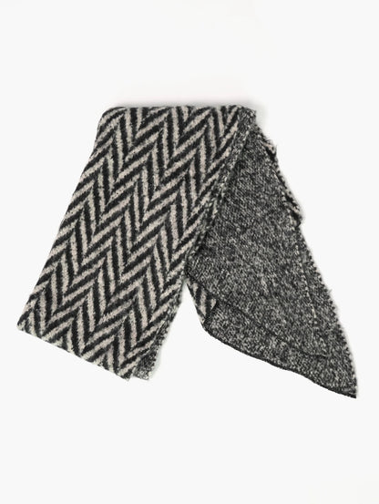 Monochrome Chevron Scarf