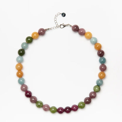 Multi Margot Autumn Beaded Necklace