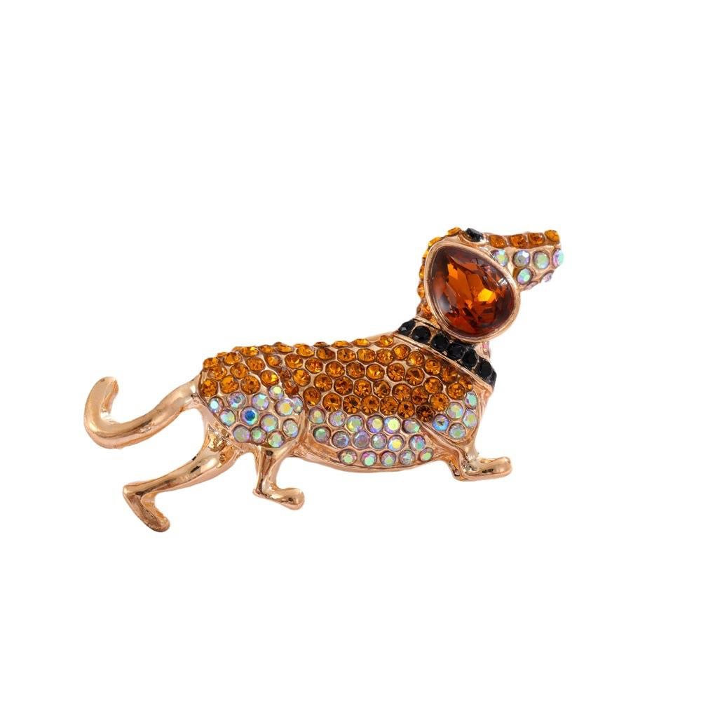 Dachshund Brooch