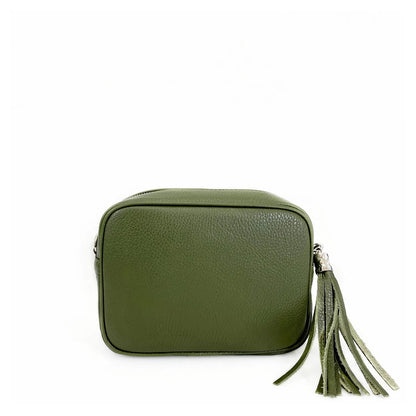 Leather Crossbody Camera Bag