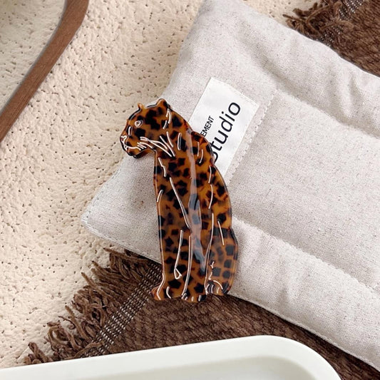 Big Cat Leopard Claw Hair Clip