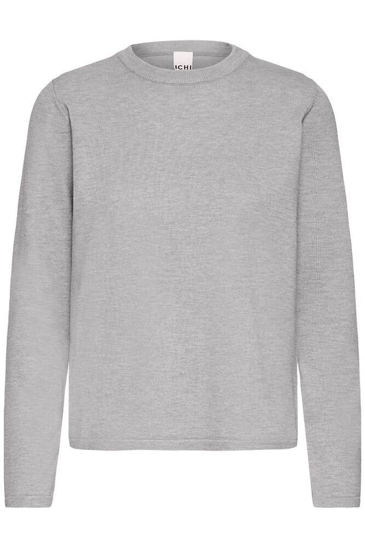 Fine Knit Long Sleeve Plain Top