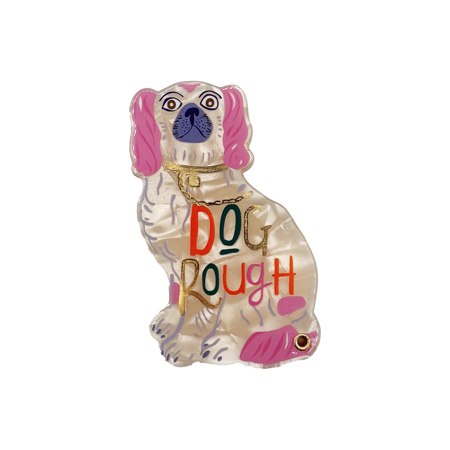 'Dog Rough' Compact Mirror