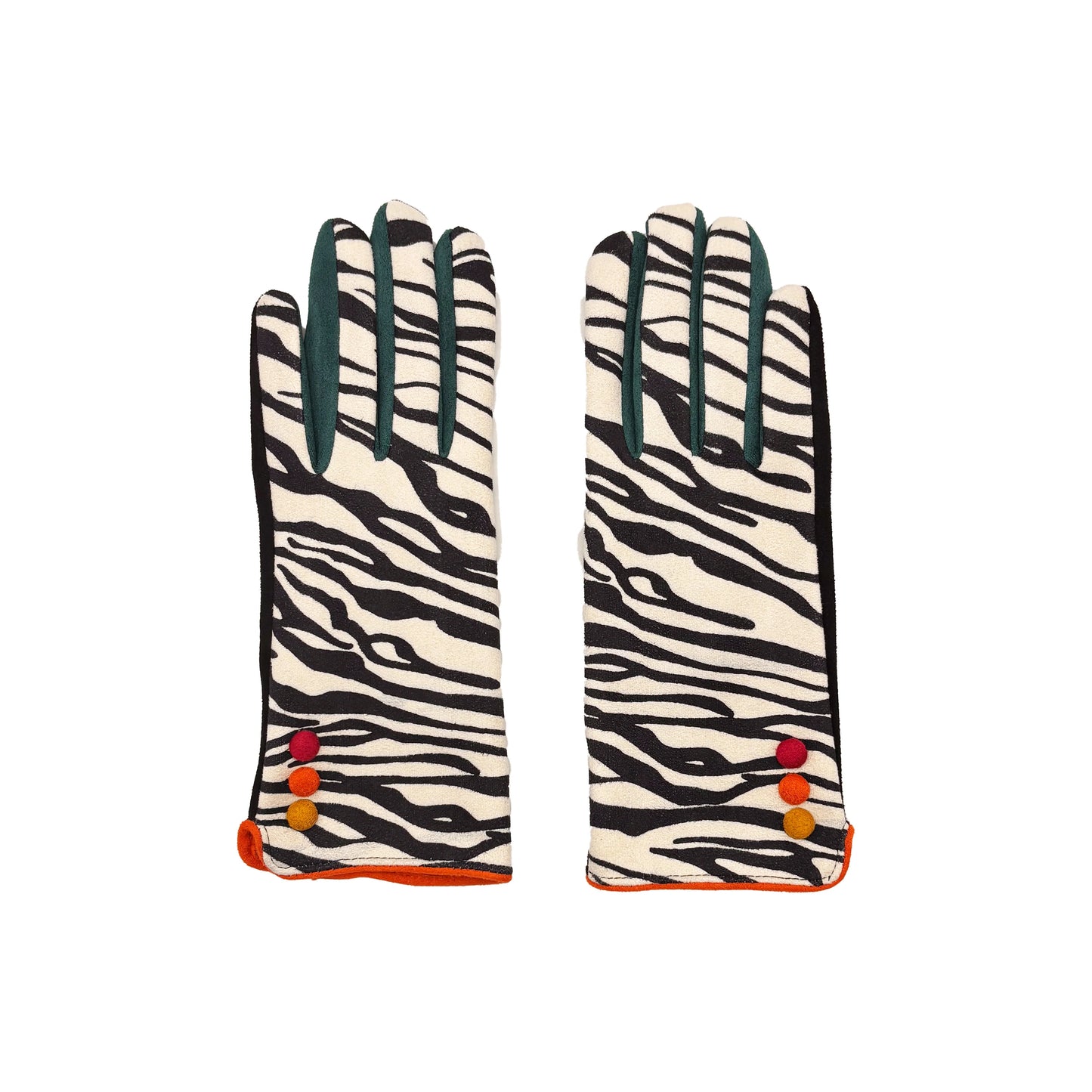 Zebra Print Gloves