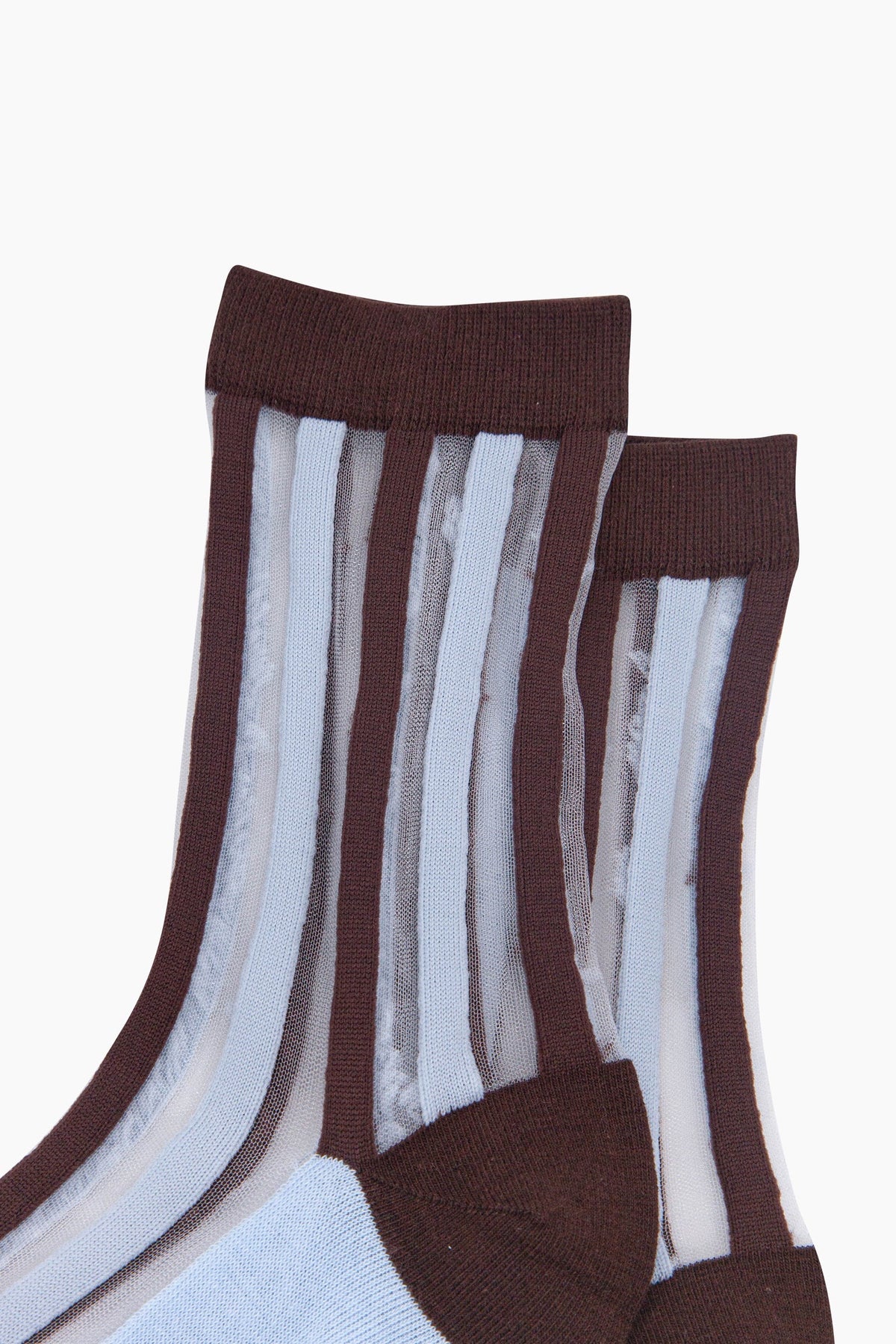 Striped Sheer Socks