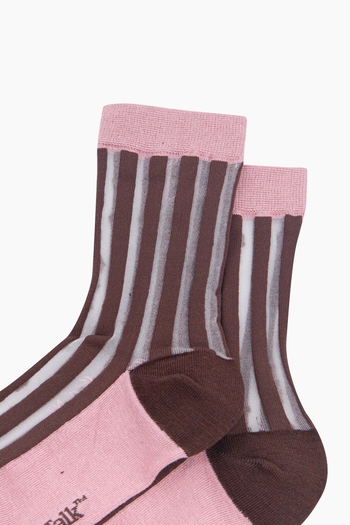 Striped Sheer Socks