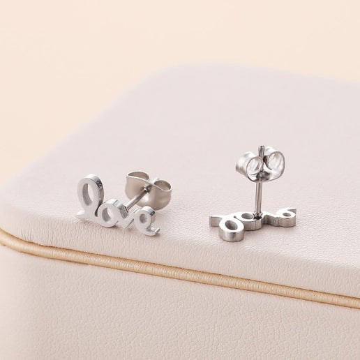 LOVE Stud Earrings
