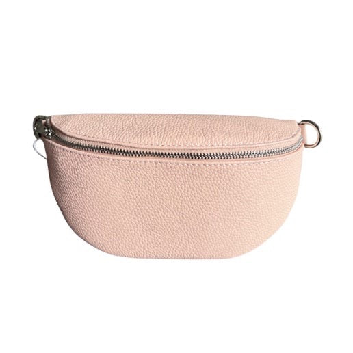 Leather Moon Crossbody/Bum Bag