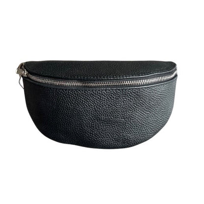 Leather Moon Crossbody/Bum Bag