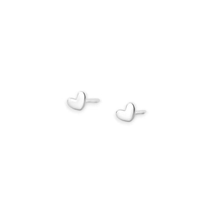 Tiny Heart Stud Earrings