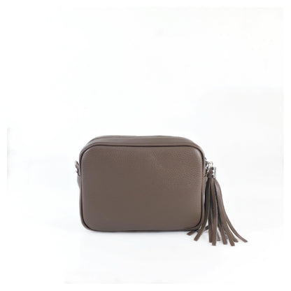 Leather Crossbody Camera Bag