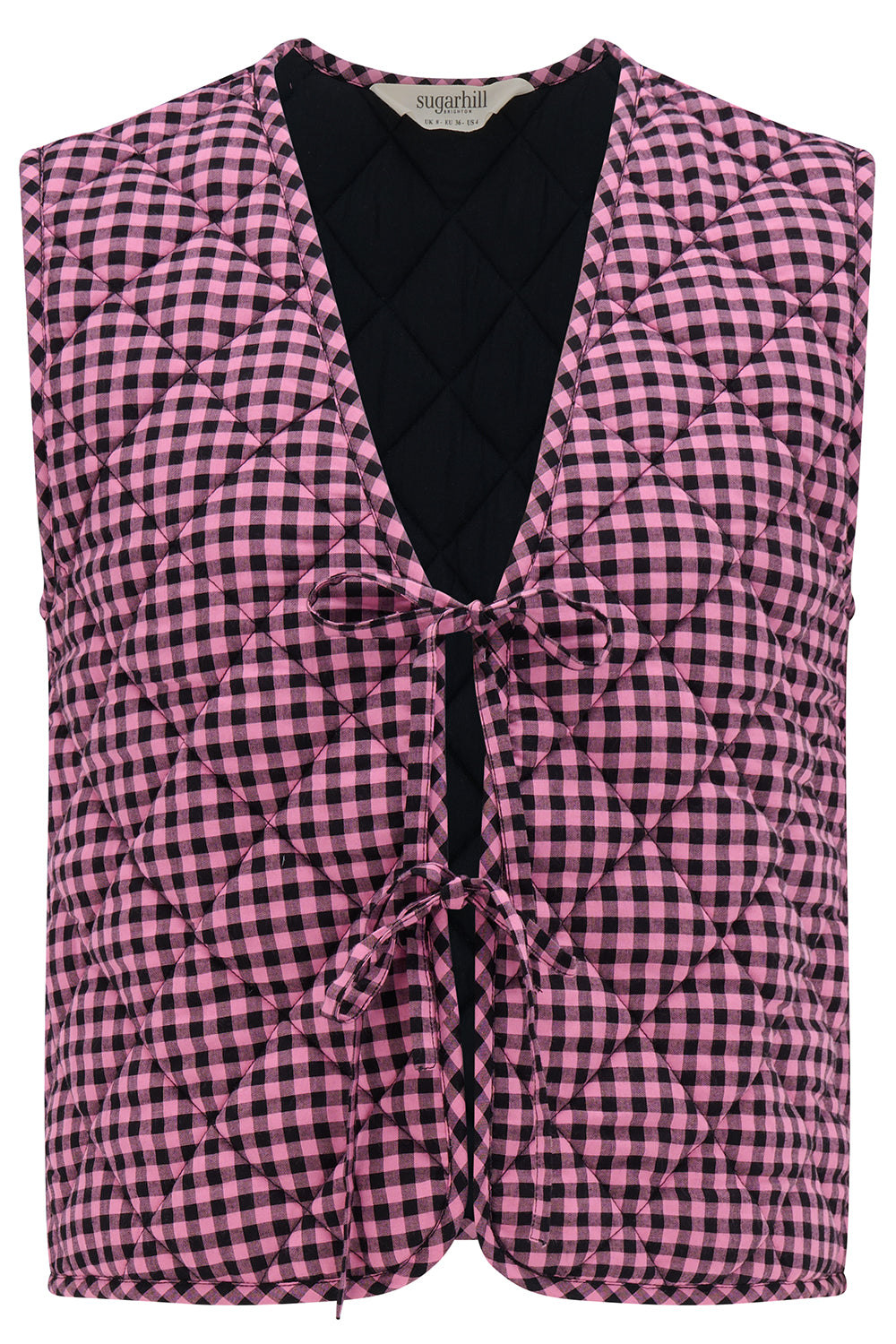 Gingham Reversible Waistcoat