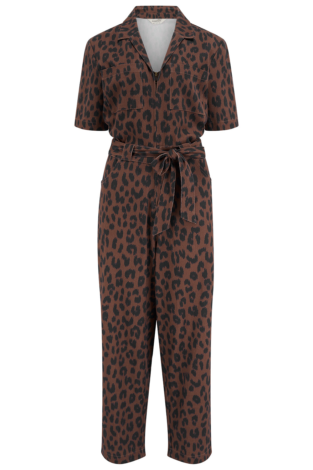 Leopard Print Jumpsuit