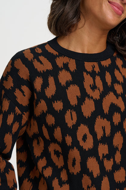Leopard Print Jumper