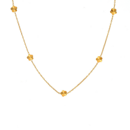 5 Flower Necklace