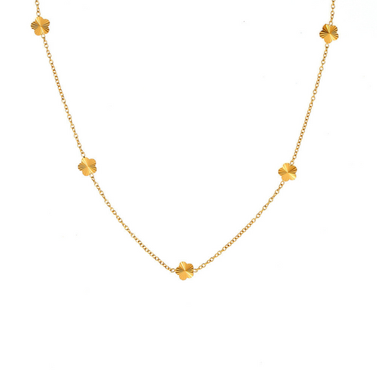 5 Flower Necklace