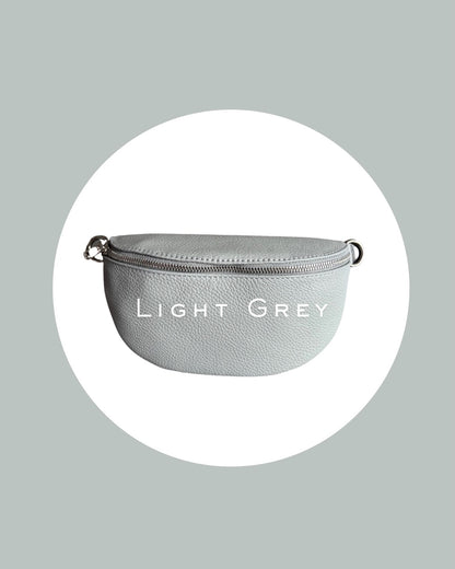 Leather Moon Crossbody/Bum Bag