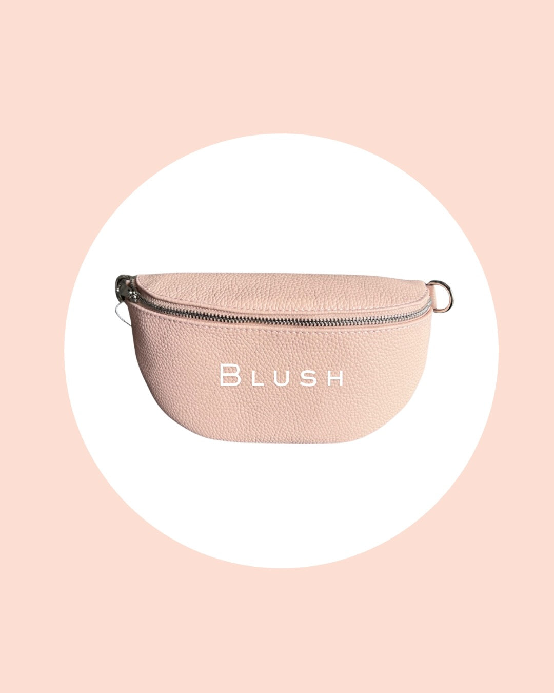 Leather Moon Crossbody/Bum Bag