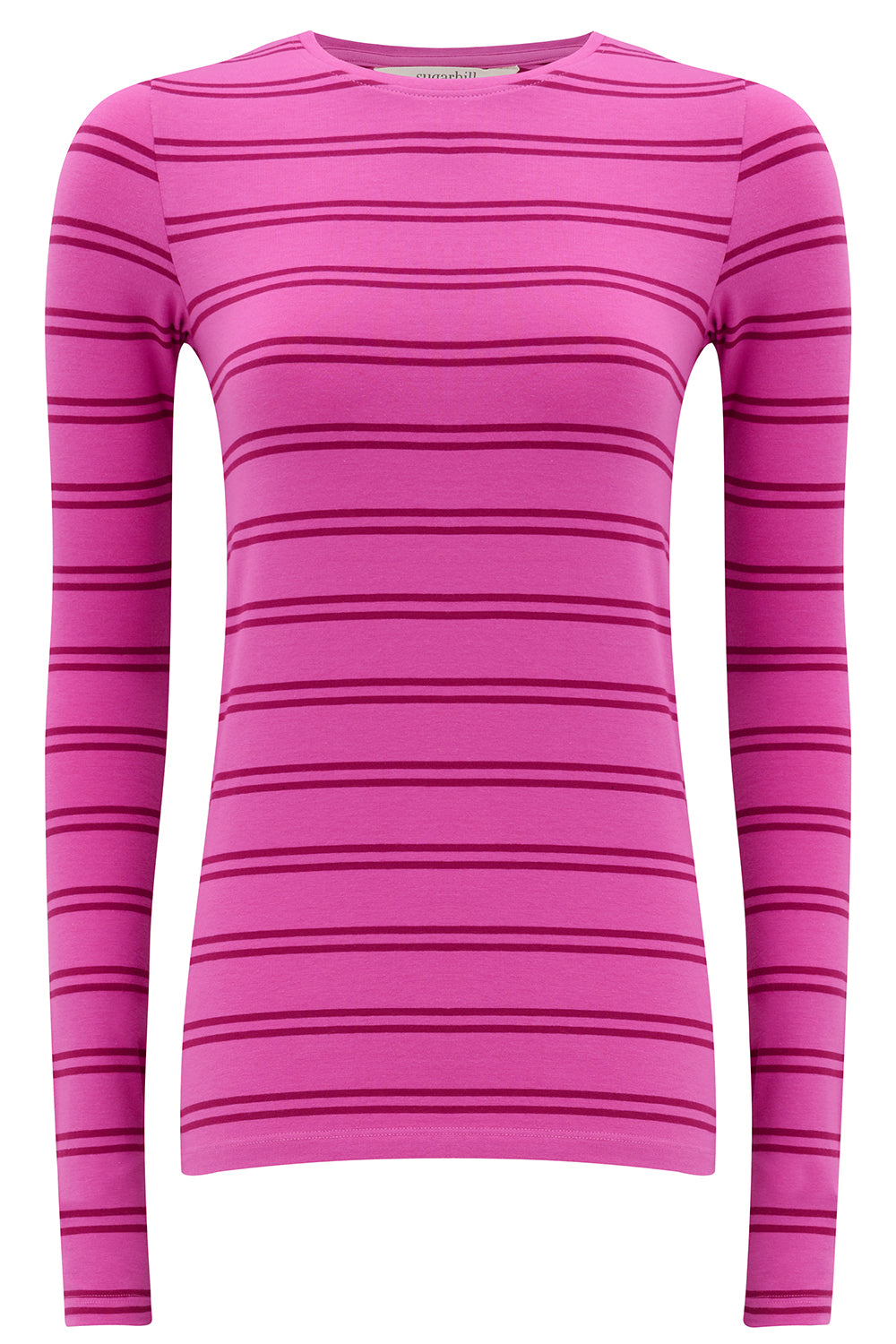 Striped Long Sleeve Layer Top