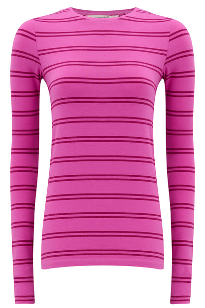 Striped Long Sleeve Layer Top