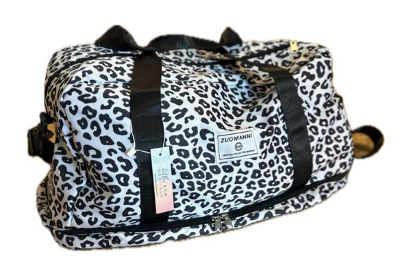 Animal Print Weekend Holdall Bag