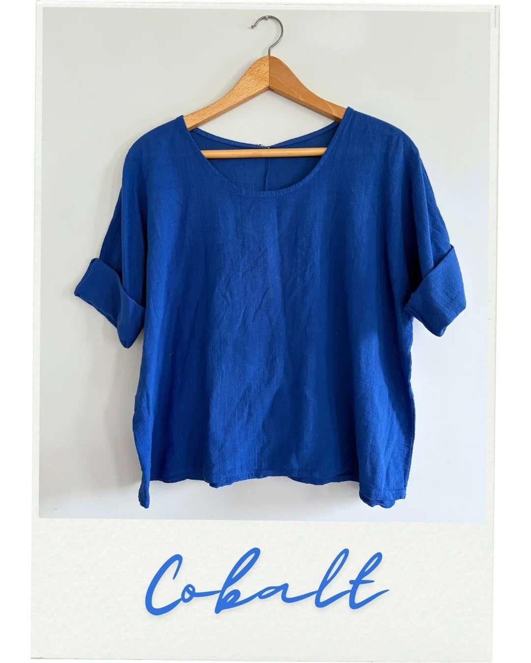 Cotton Linen Lightweight Top