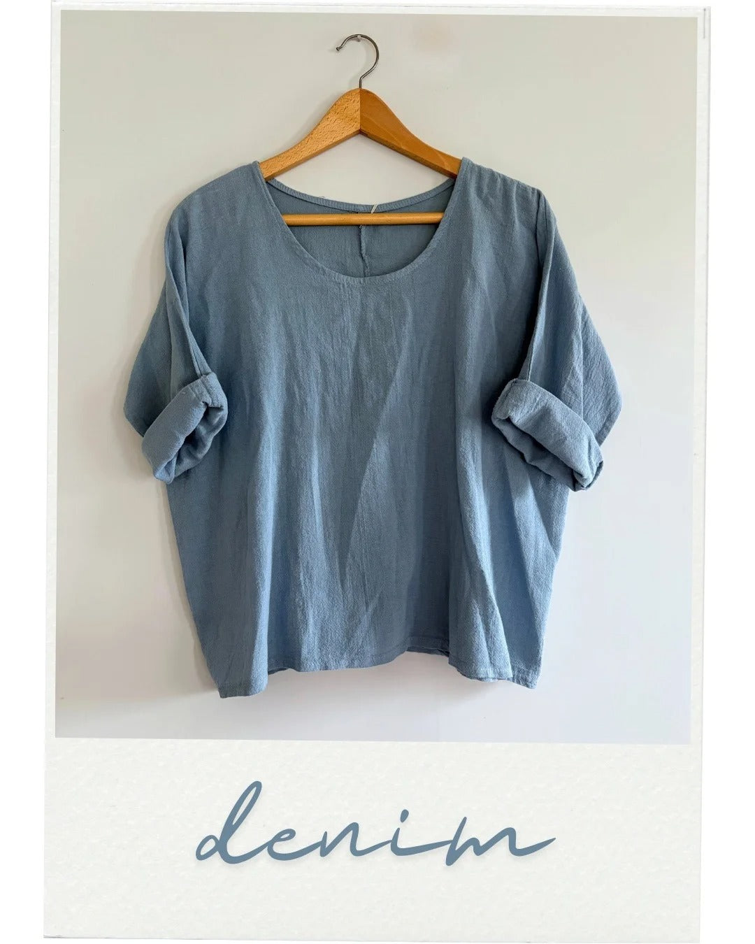 Cotton Linen Lightweight Top