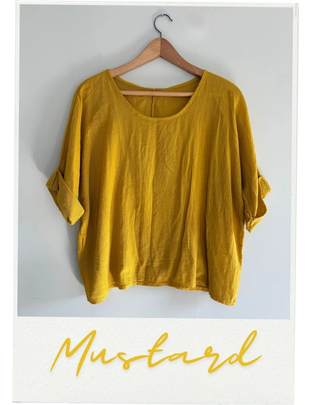 Cotton Linen Lightweight Top