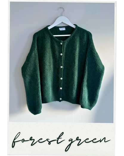 Alpaca Long Sleeve Cardigan