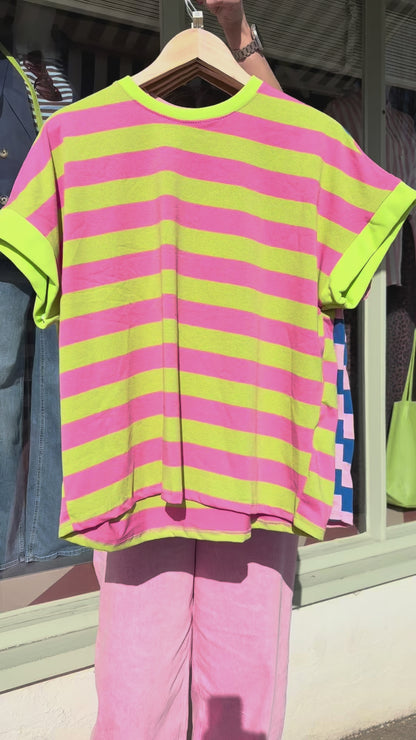 Striped Cotton T-Shirt